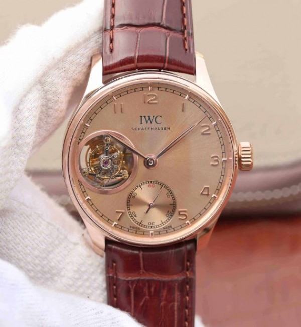 IWC AZ Portuguese Tourbillon RG Dial A98900