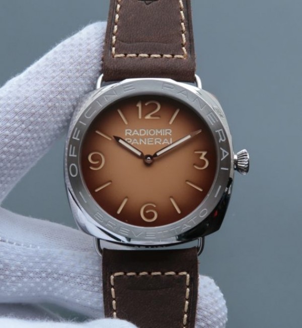 Panerai SF Radiomir PAM687 Brown Dial Leather Strap P.3000