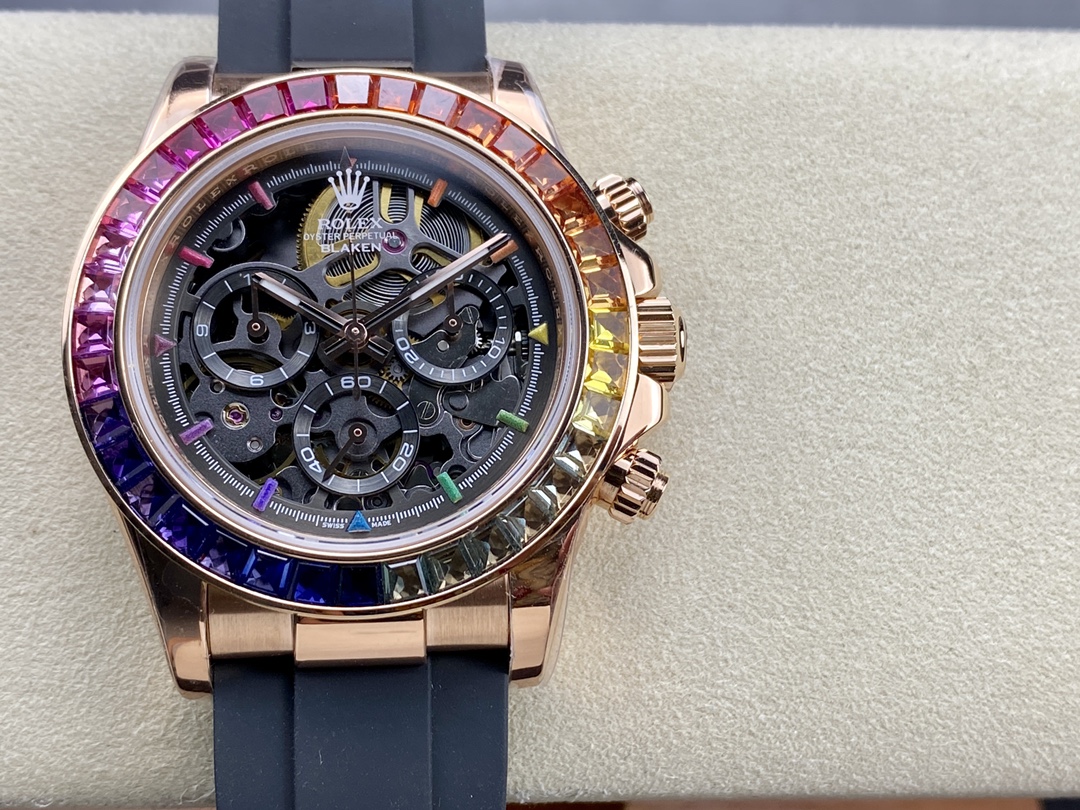 Super Clone Watch: Rolex Oyster Perpetual Cosmograph Daytona with a rainbow dial