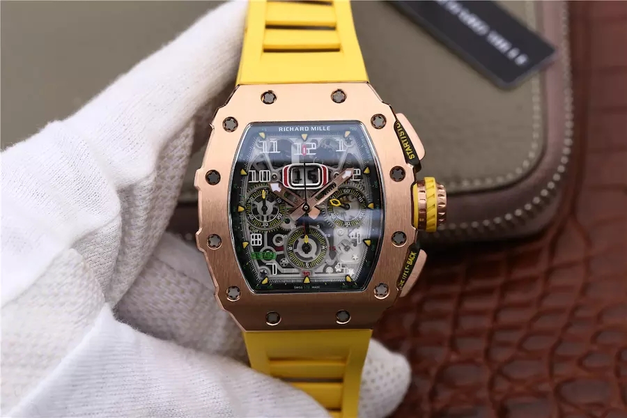 RM011 RG Felipe Massa 18K Rose Gold- 1:1 Superclone