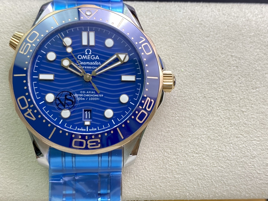 Super Clone Watch: OMEGA Seamaster Diver 300M 42mm Blue Dial 