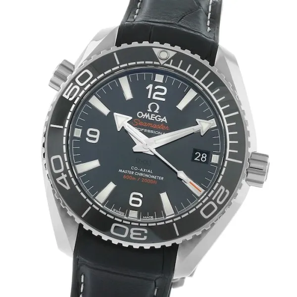 Omega Planet Ocean Men Automatic Black Leather Watch O21533402001001 - gallery