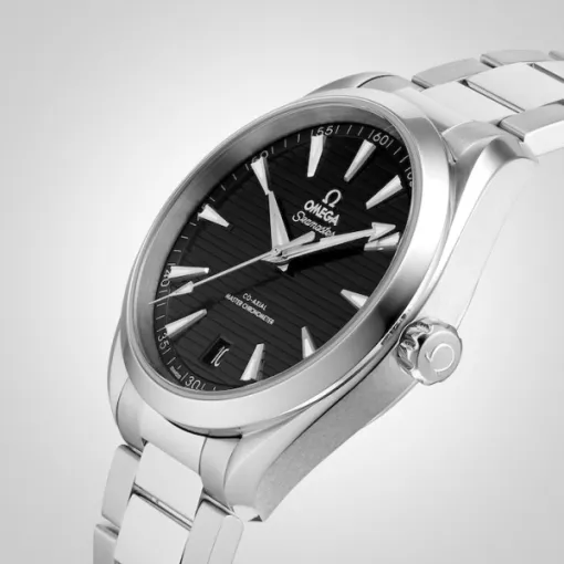 Omega Seamaster Aqua Terra Men Automatic Black Stainless Steel Watch O22010412101001 - gallery