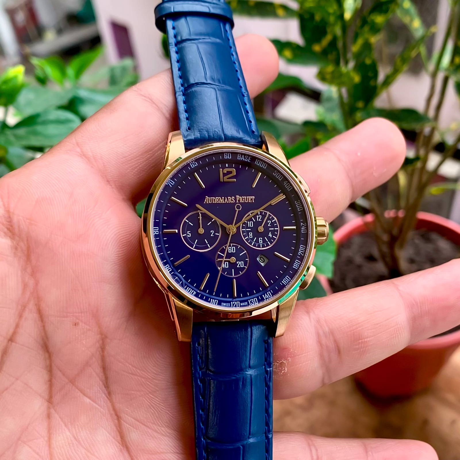 Audemars Piguet Code 11.59 Chronograph Blue  Watch
