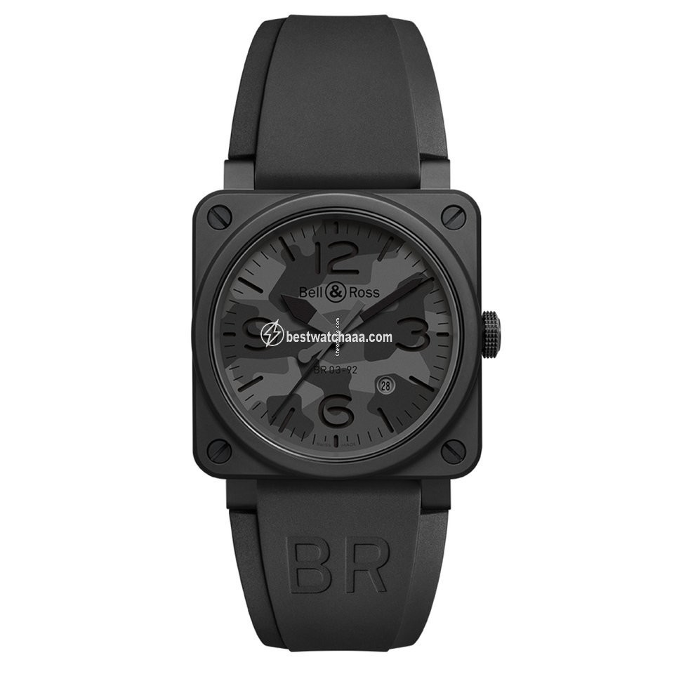 Bell & Ross BR 03-92 Ceramic Mens watch Unisex Automatic Ceramic BR0392CAMOCE SRB