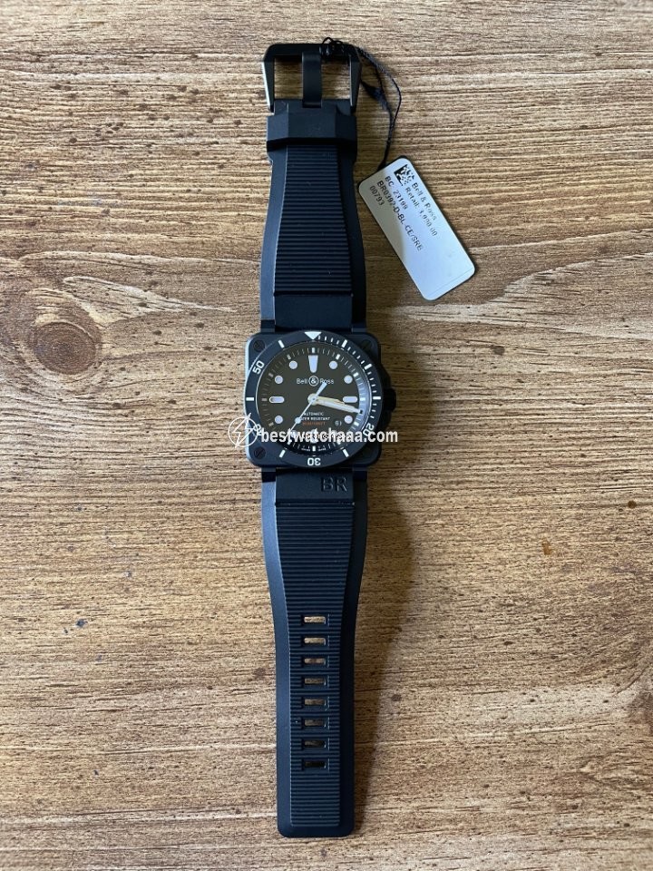 Bell & Ross BR 03-92 Ceramic Mens watch Unisex Automatic Ceramic BR0392-D-BL-CE SRB