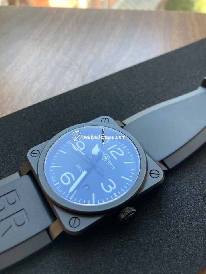 Bell & Ross BR 03-92 Ceramic Mens watch Unisex Automatic Ceramic BR0392-BL-CE - gallery