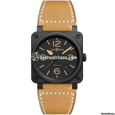 Bell & Ross BR 03-92 Ceramic Mens watch Unisex Automatic Ceramic BR03-92-HERITAGE-CE