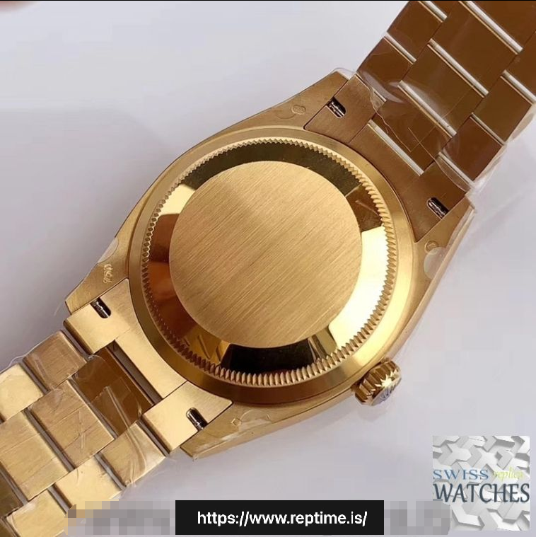 ROLEX DAY DATE WHITE DIAL SAPPHIRE CRYSTAL 36MM SWISS REPLICA m128238.2 - gallery