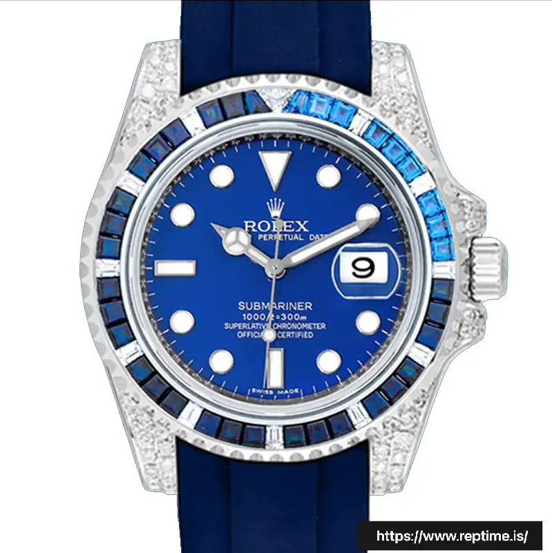 Rolex Submariner Men’s 116659 40mm Silver-tone Swiss Replica Watch - gallery