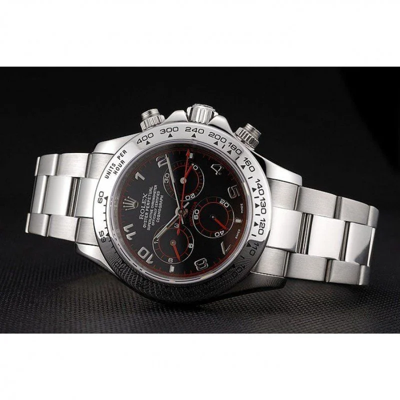 Superclone Rolex Daytona 39mm Black Dial 80296 - gallery
