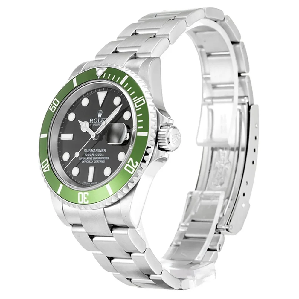 Rolex Submariner 40mm Black Dial 16610LV  Kermit - gallery