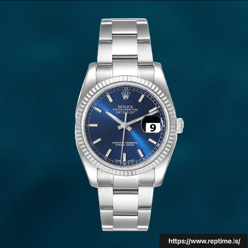 Rolex Datejust 116234BLSO Men’s 36mm Silver-tone - gallery