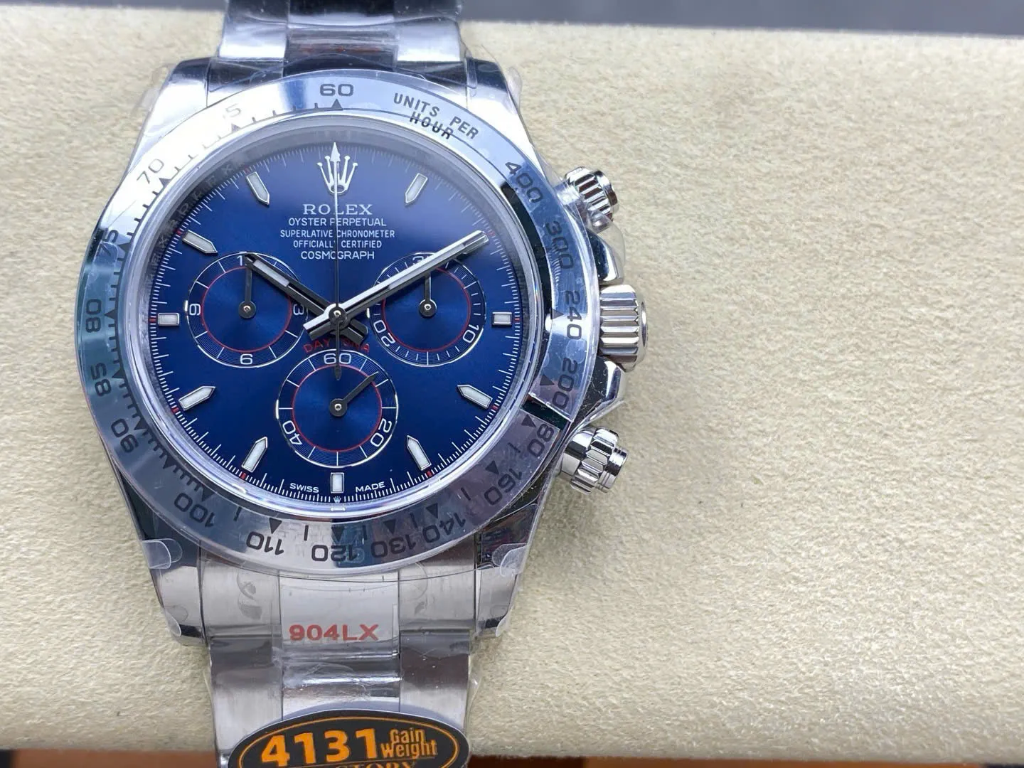 Superclone Rolex Daytona 40 mm 126509 Bright Blue Dial - gallery