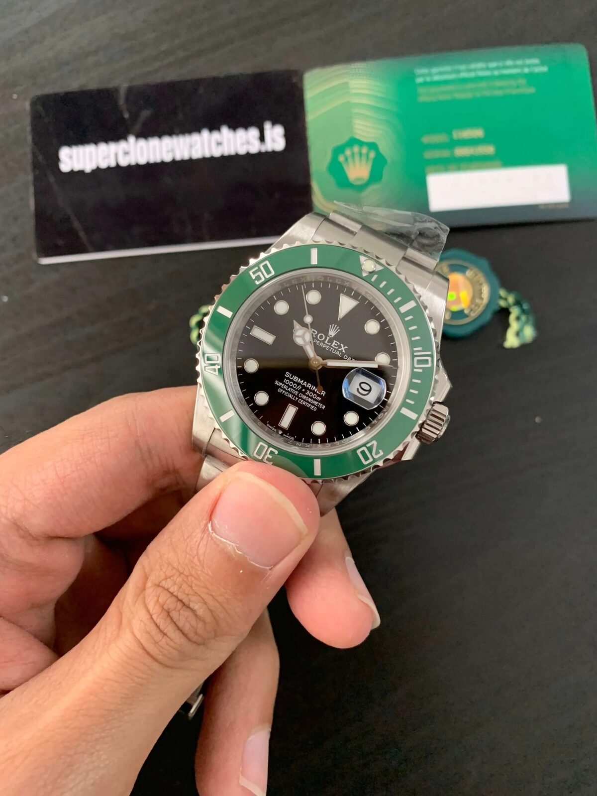 Superclone Rolex Submariner 41mm Black Dial 126610LV  Starbucks - gallery