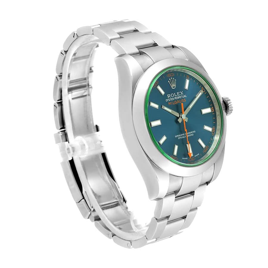 Rolex Milgauss 40mm Blue Dial 116400GV - gallery