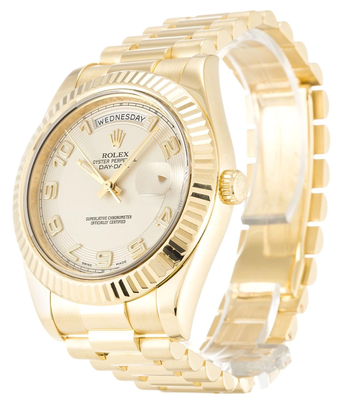 Rolex Day-Date II 40mm Ivory Dial 218238 - gallery