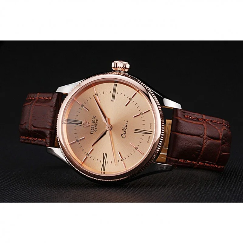 Rolex Cellini 40mm Orange Dial 622840 - gallery