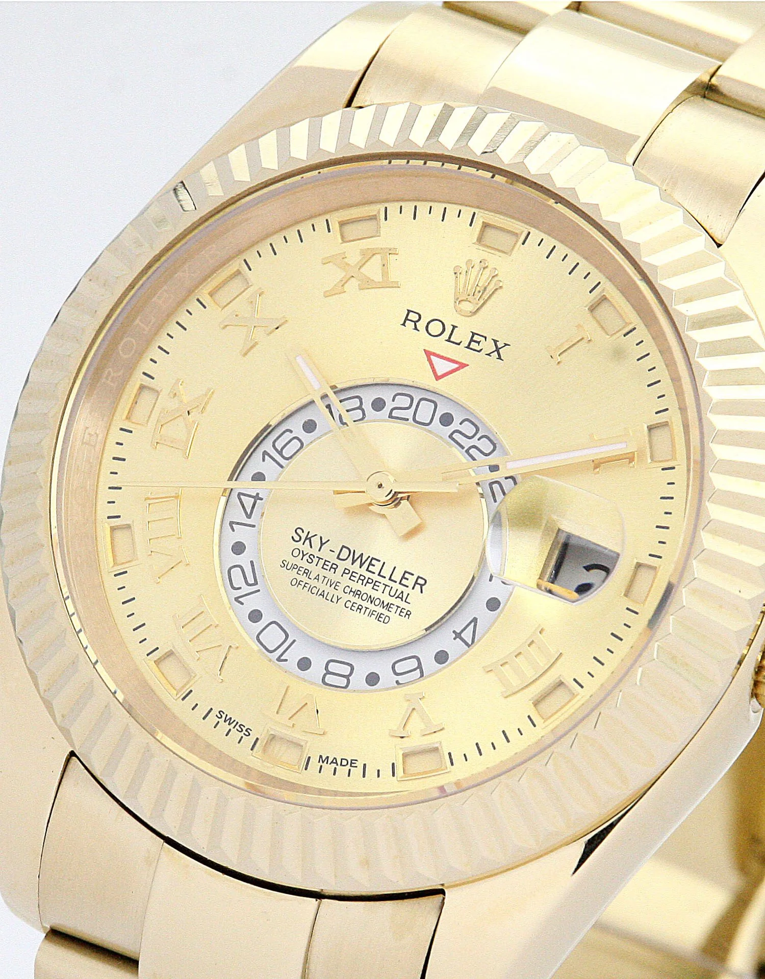 Rolex Sky-Dweller 42mm Champagne Dial 326938 - gallery