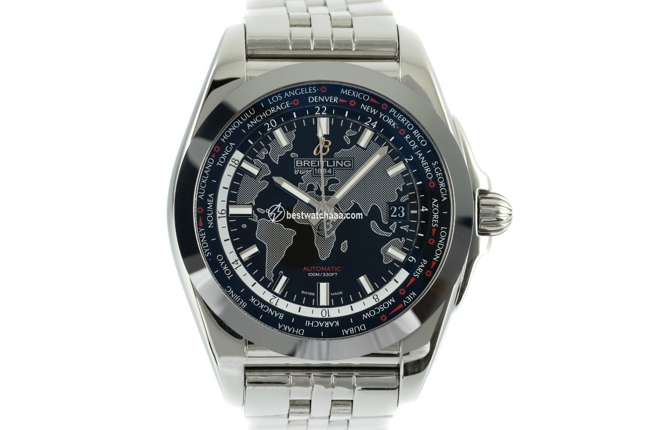 Breitling Galactic Unitime Mens watch Unisex Automatic Steel WB3510