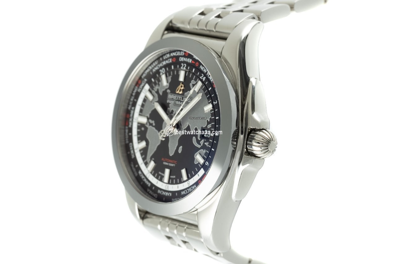 Breitling Galactic Unitime Mens watch Unisex Automatic Steel WB3510 - gallery