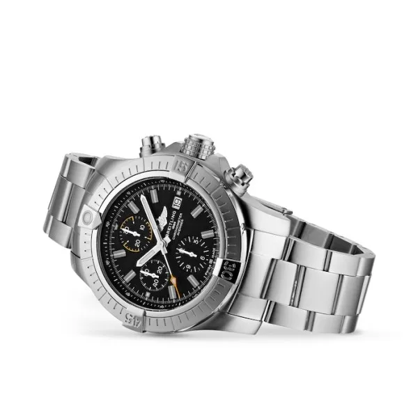 Breitling Avenger Men Automatic Black Stainless Steel Watch A13317101B1A1 - gallery