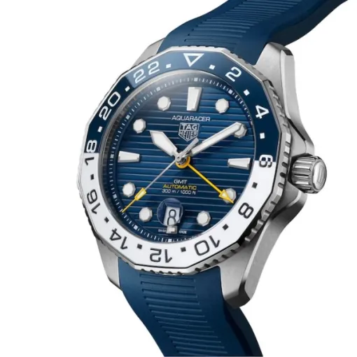 TAG Heuer Aquaracer Men Automatic Blue Rubber Watch WBP2010.FT6198 - gallery