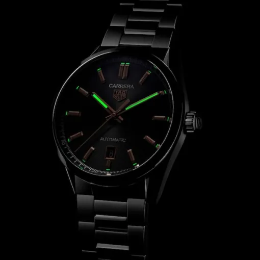 TAG Heuer Carrera Men Automatic Black Stainless Steel Watch WBN2113.BA0639 - gallery