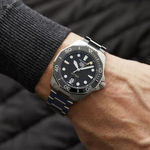 TAG Heuer Aquaracer Men Automatic Black Stainless Steel Watch WBP201A.BA0632 - gallery