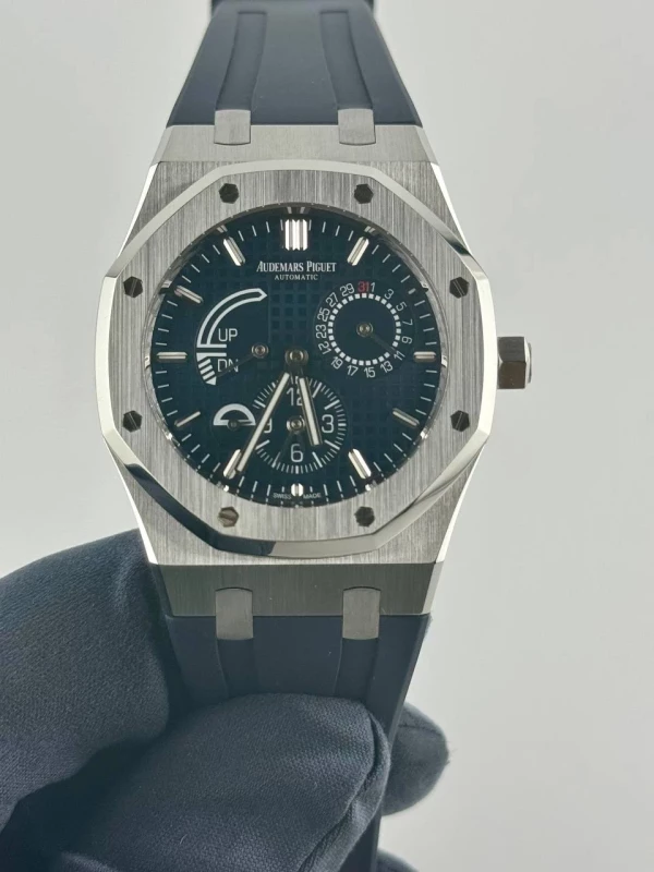 Audemars Piguet Royal Oak Dual Time Blue 26124ST.OO.D018CR.01 - gallery