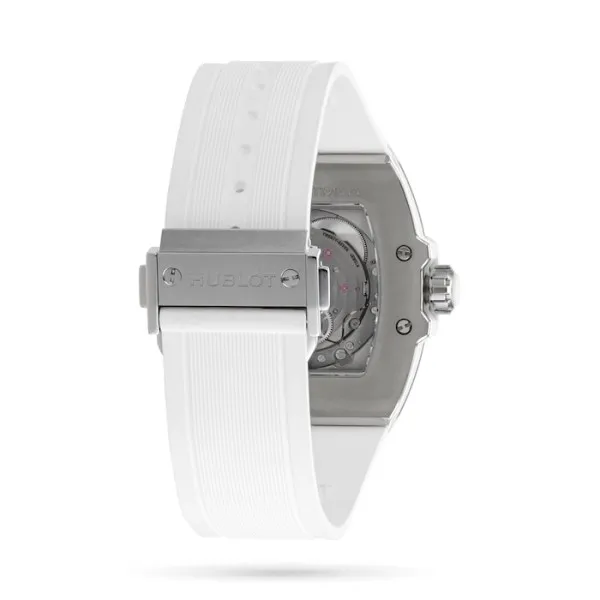 Hublot Spirit Of Big Bang Women Automatic White Rubber Watch 665.NE.2010.RW.1204 - gallery