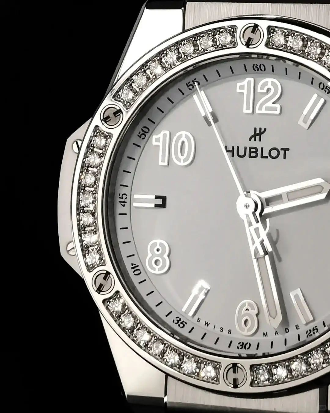 Hublot Big Bang Women Automatic White Rubber Watch 465.SE.2010.RW.1204 - gallery