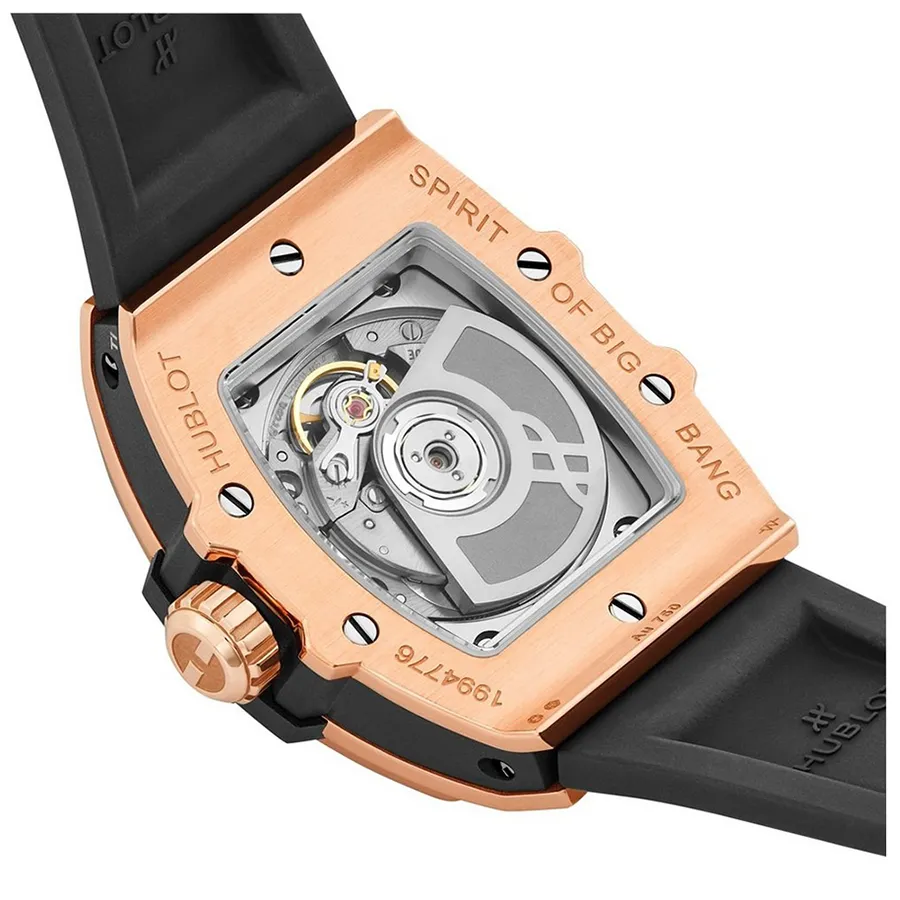 Hublot Spirit Of Big Bang Women Automatic Black Rubber Watch 665.OX.1180.RX.1204 - gallery