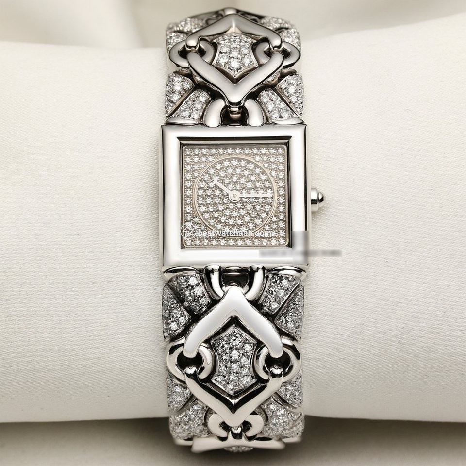 Bulgari Parentesi Womens watch Quartz White gold BJ06