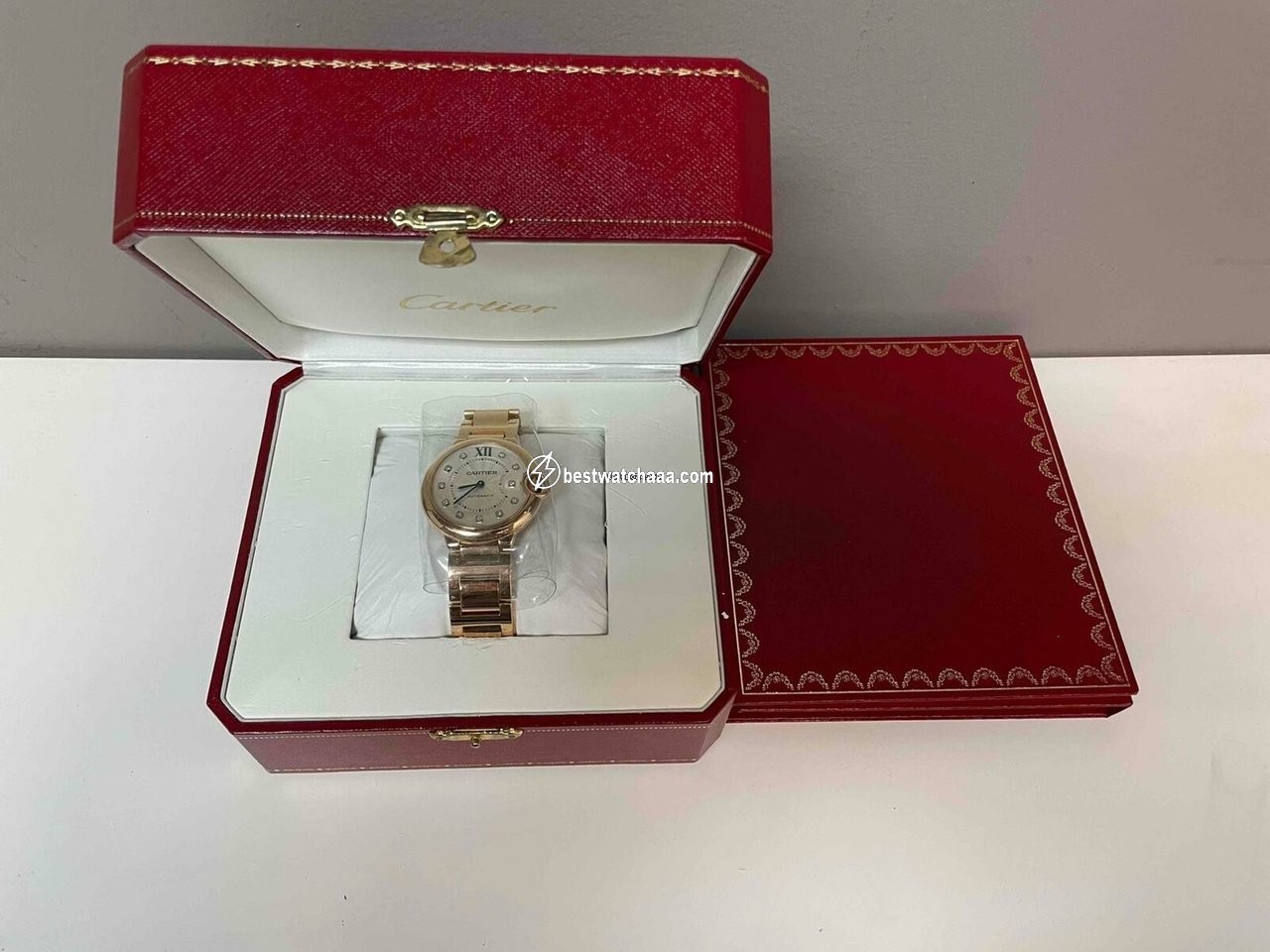 Cartier Ballon Bleu 36mm Automatic Rose gold WE902026 - gallery