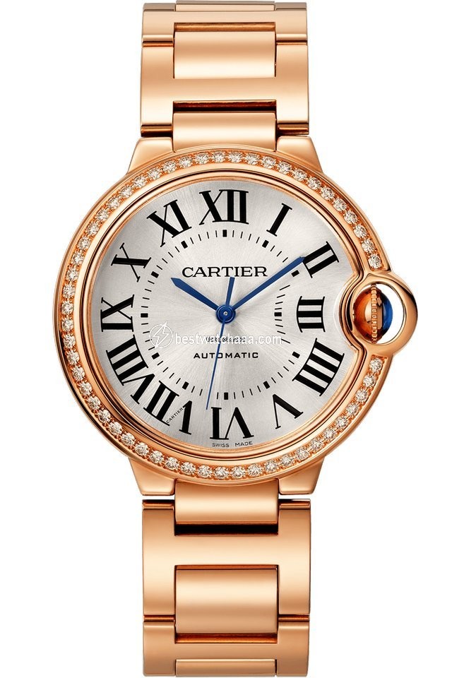 Cartier Ballon Bleu 36mm Womens watch Automatic Rose gold WJBB0037