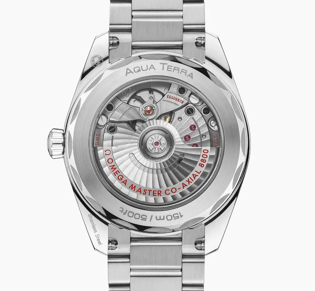 Omega Aquaterra Women Automatic Rose Stainless Steel Watch O22010342010003 - gallery