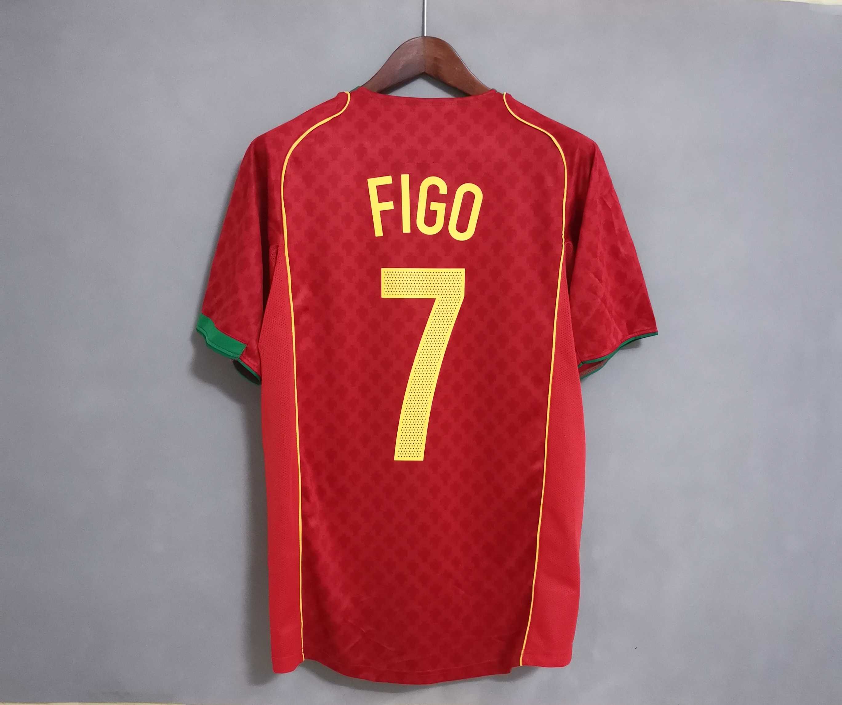 2004 Portugal C.Ronaldo #17 Euro Cup Home Retro Jersey - view 24