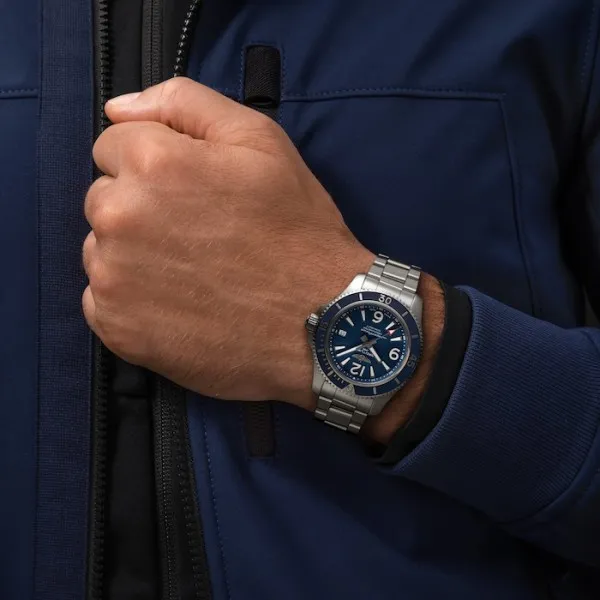 Breitling Superocean Men Automatic Blue Stainless Steel Watch A17366D81C1A1 - gallery