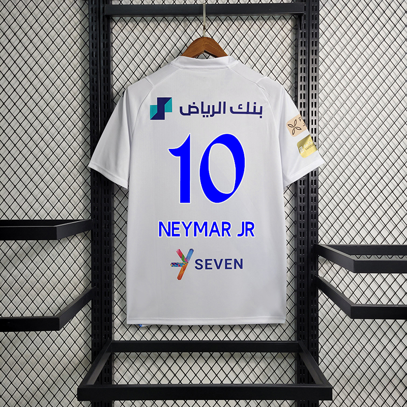 23-24 Al Hilal Saudi Neymar JR#10 Away Fan Version