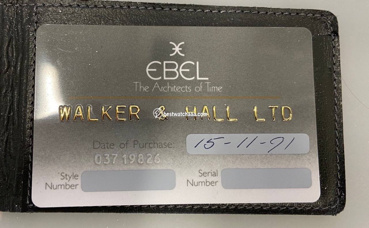Ebel 1911 Mens watch Unisex Automatic Yellow gold 893902 - gallery