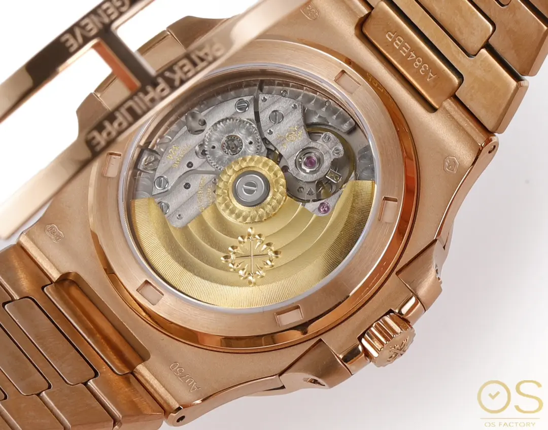 OSFactory Rose Gold Nautilus Style Watch - gallery