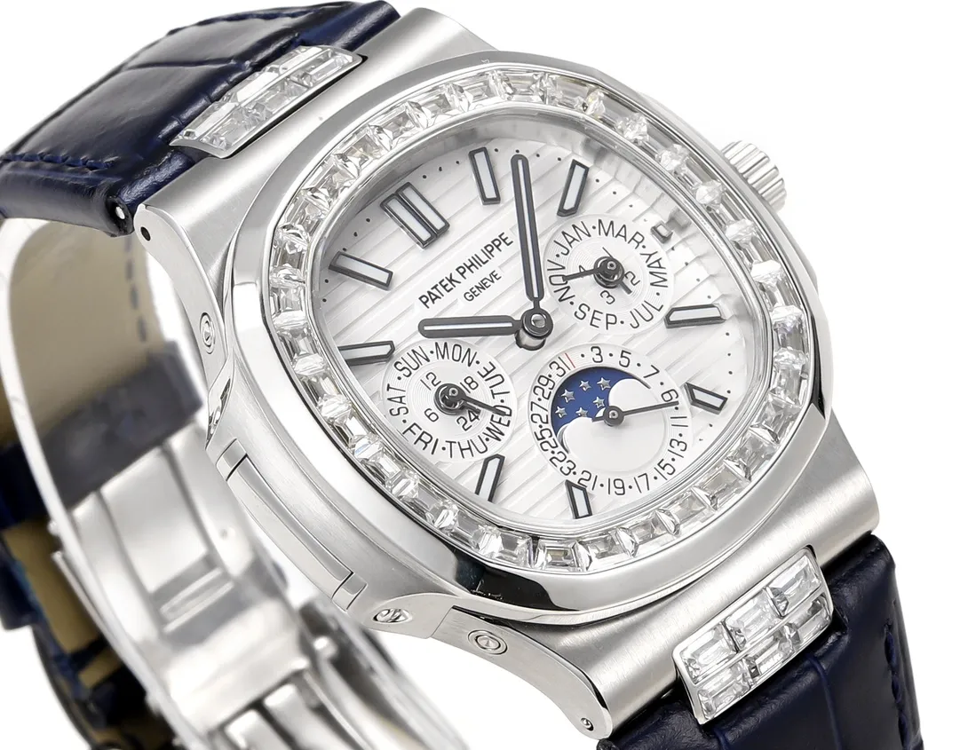 TW Patek Philippe Blue Nautilus Watch - gallery
