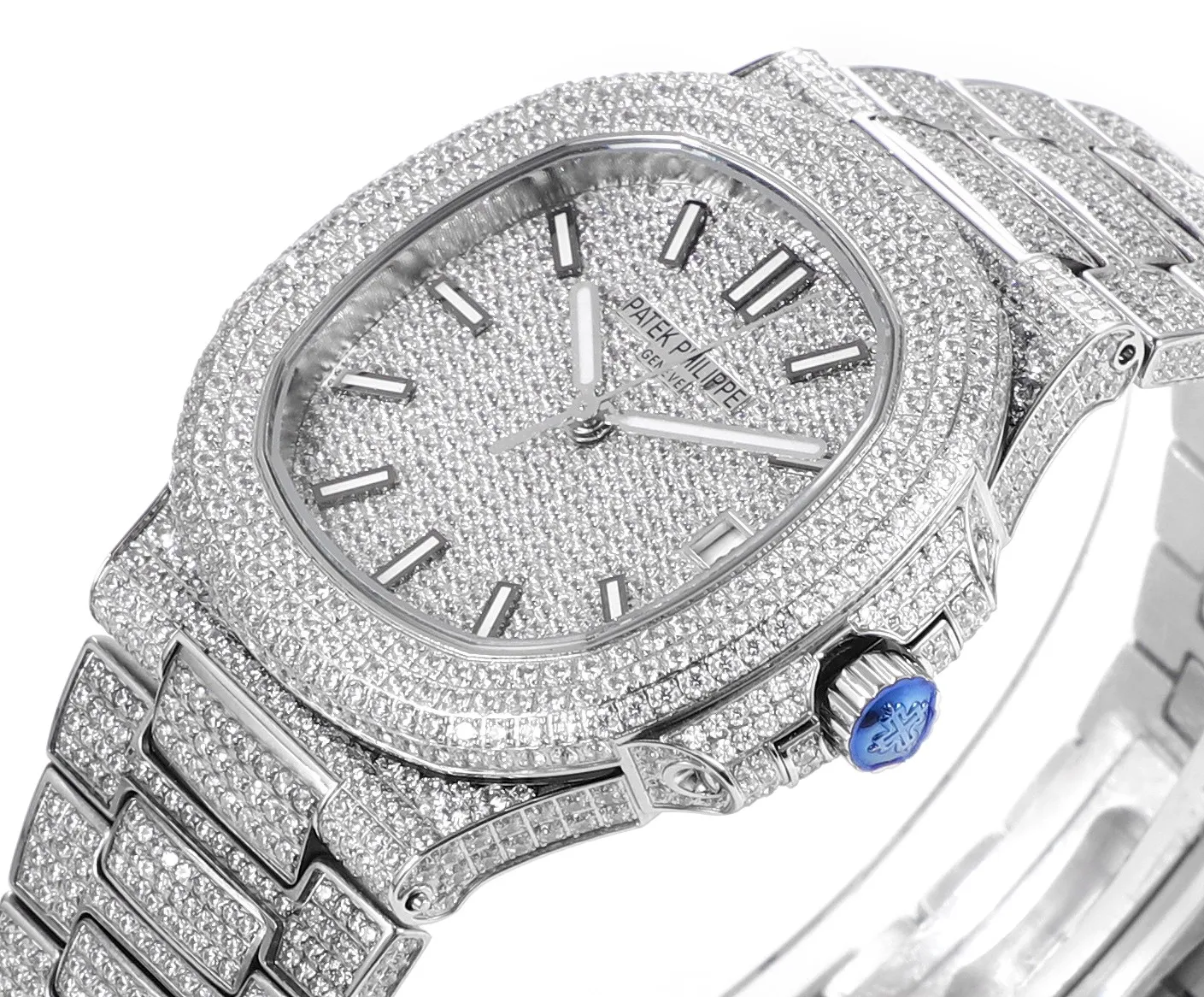 Patek Philippe Nautilus Platinum Watch - gallery