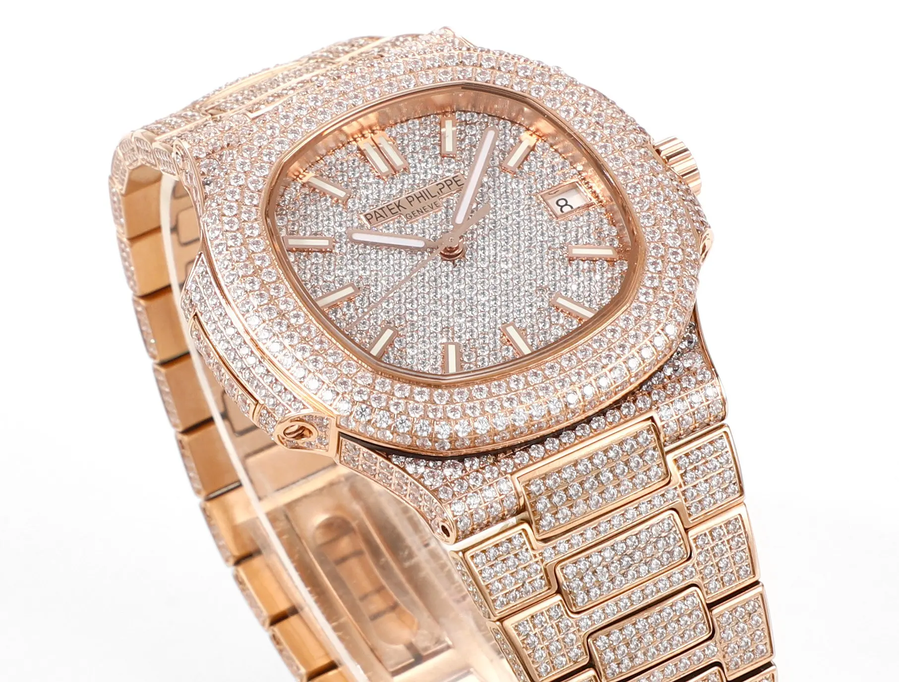 Patek Philippe Nautilus Rose Gold Watch - gallery