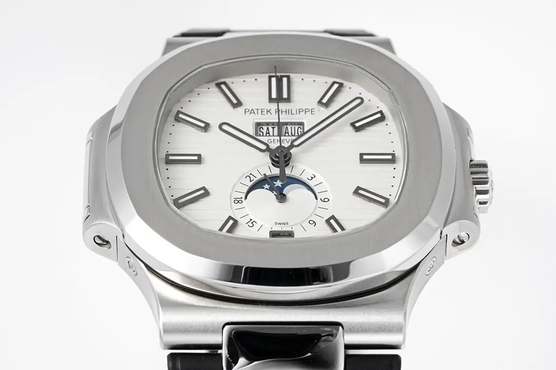 Patek Philippe Blue Nautilus Rubber Watch - gallery
