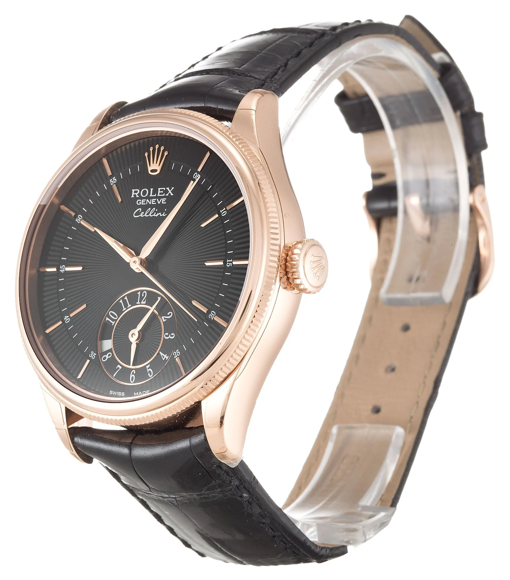 Rolex Cellini 39mm Black Dial 50525 - gallery