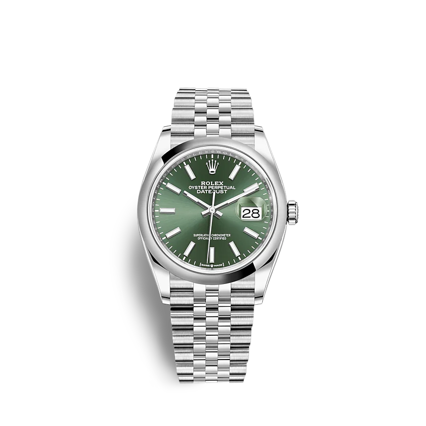 Rolex Datejust 126200 36mm Mint green - gallery