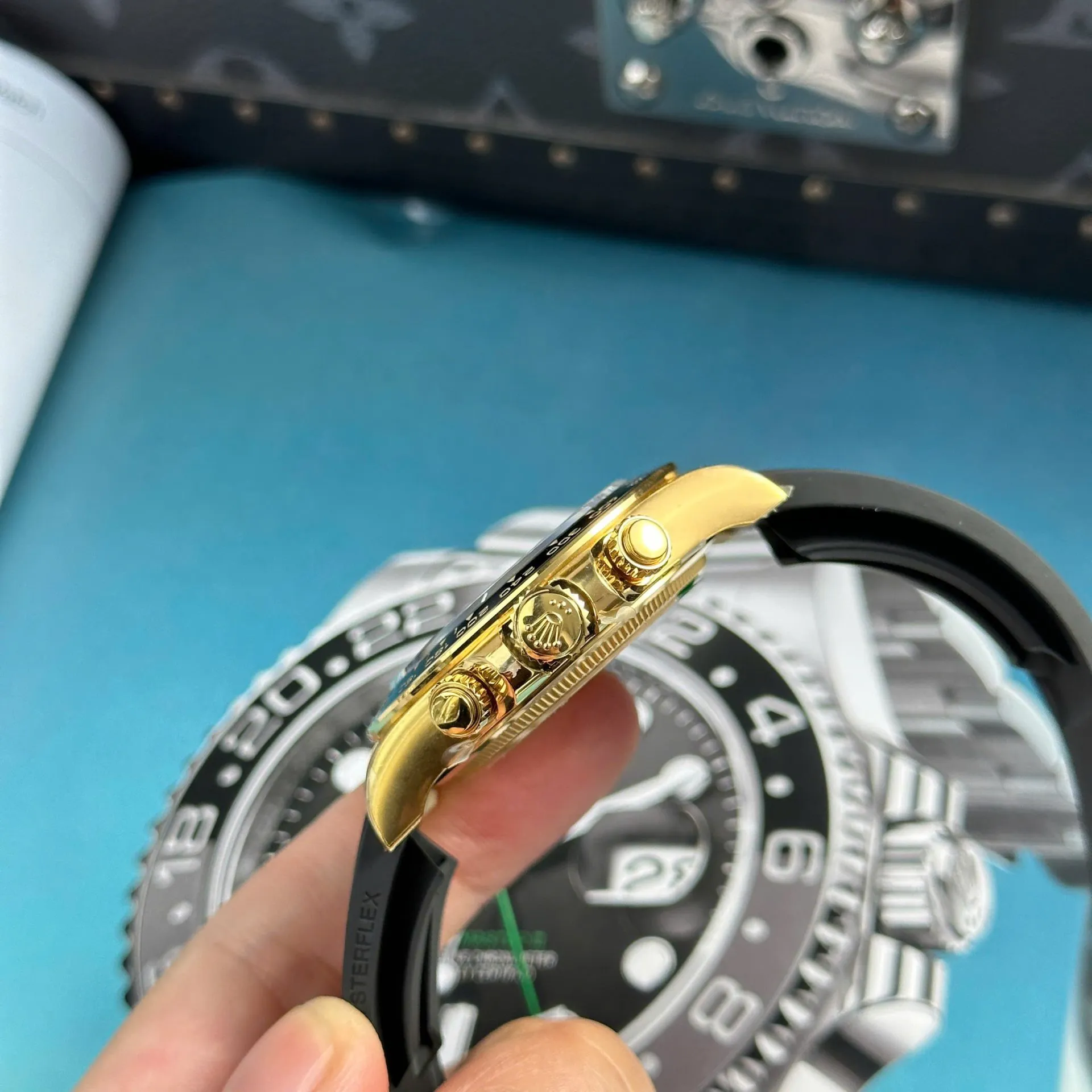 Superclone Rolex Daytona 40 mm 126518LN Tiffany Dial - gallery