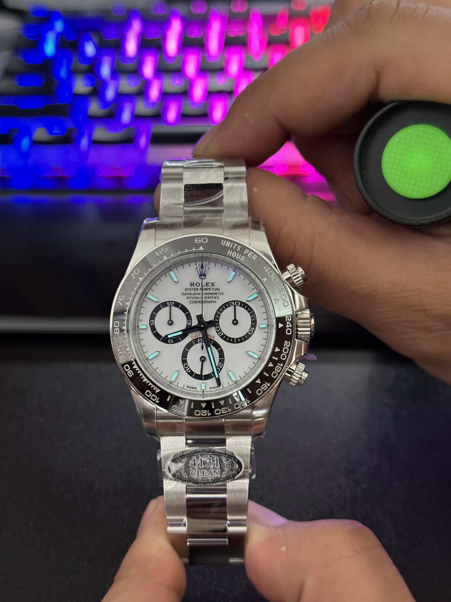 Superclone Rolex Daytona  Panda  40 mm White Dial 126500LN - gallery